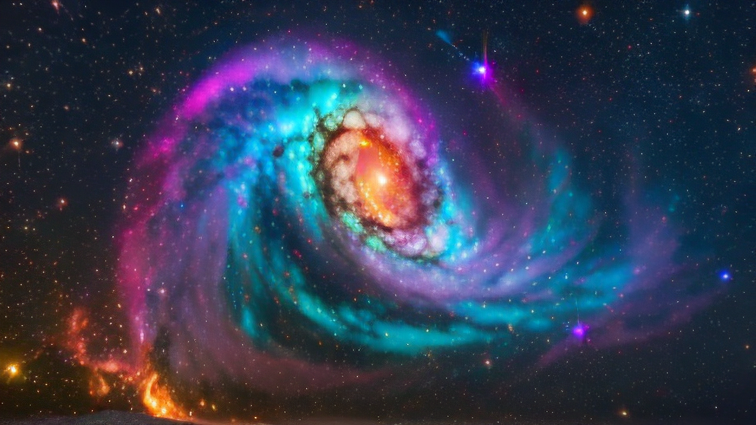宇宙天文星系探索,天文学家哈勃证认出仙女座星系旋臂上