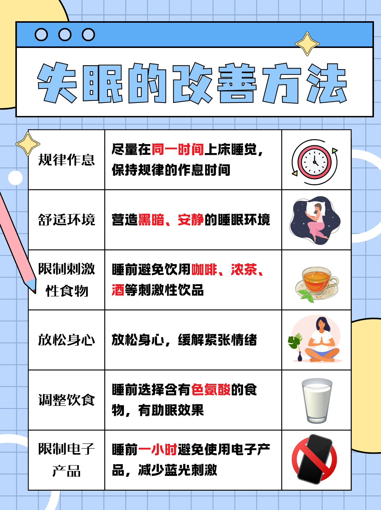包含健康生活睡眠妙招的词条 包含健康生活睡眠妙招的词条