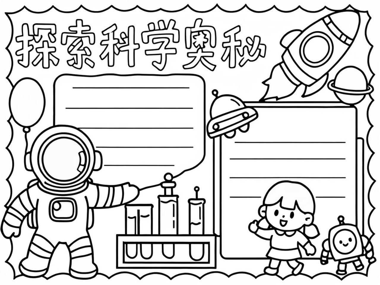 天文科普手抄报内容,天文科普手抄报内容简单