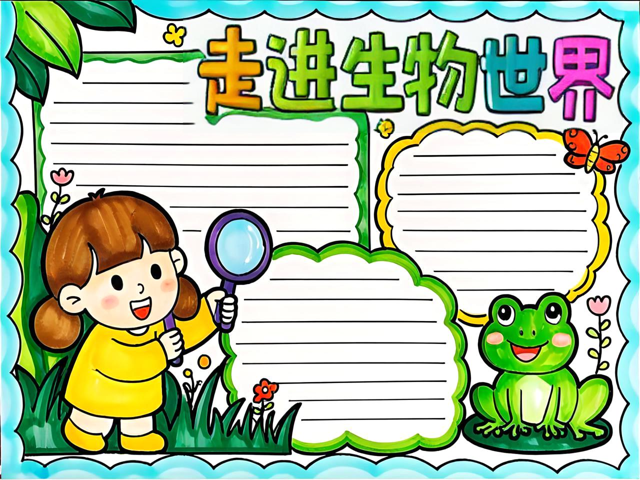 新生的生命科学手抄报,新生的生命科学手抄报内容