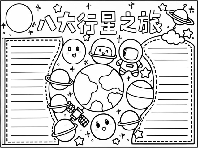 天文科普小报初中,天文科普手抄报简单又漂亮 天文科普小报初中,天文科普手抄报简单又漂亮