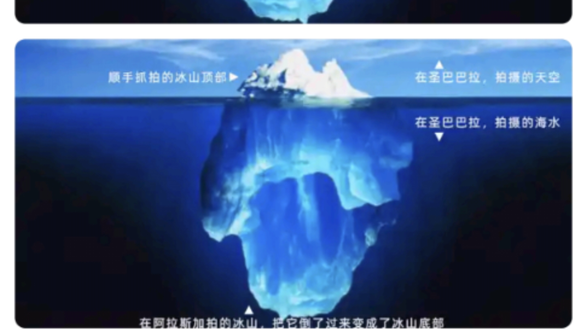 生命科学之冰山一角,冰山一角理论谁提出来