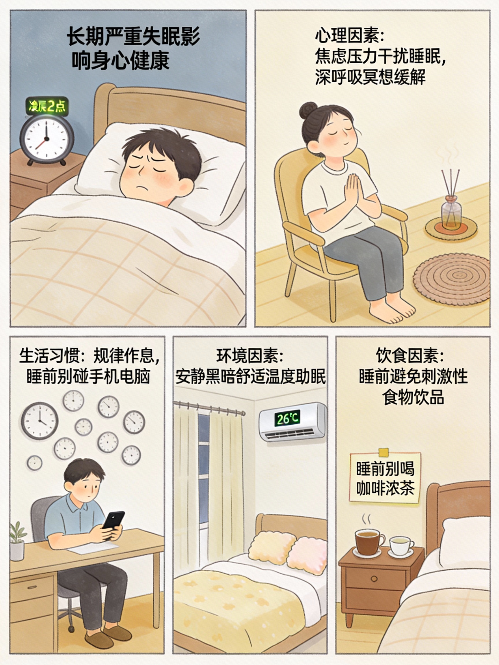 健康生活睡眠方法,健康睡眠的理念讲解