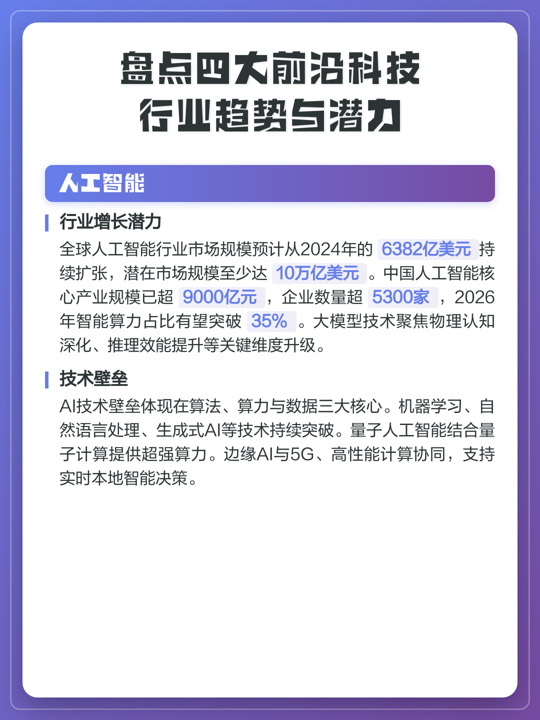 行业科技前沿,科技前沿的四个职业包括哪些方面 行业科技前沿,科技前沿的四个职业包括哪些方面