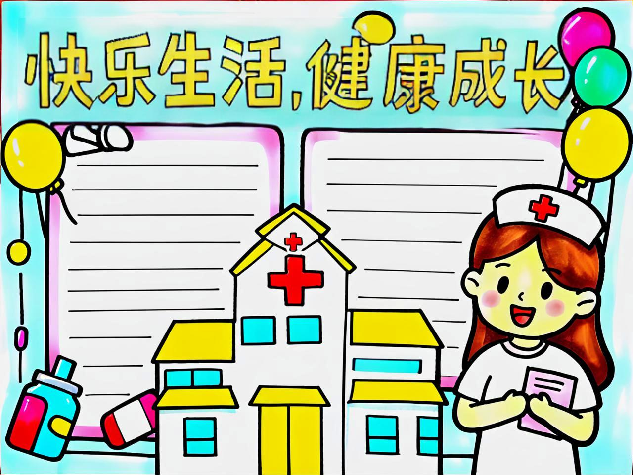 健康生活小报制作,生活健康手抄报简单又漂亮 健康生活小报制作,生活健康手抄报简单又漂亮
