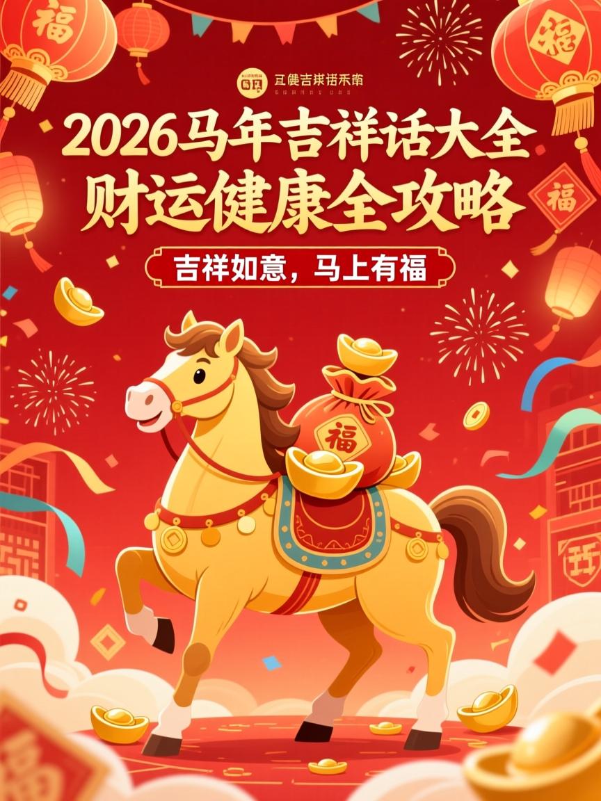 马年平安健康生活,2026平安健康吉利话 马年平安健康生活,2026平安健康吉利话