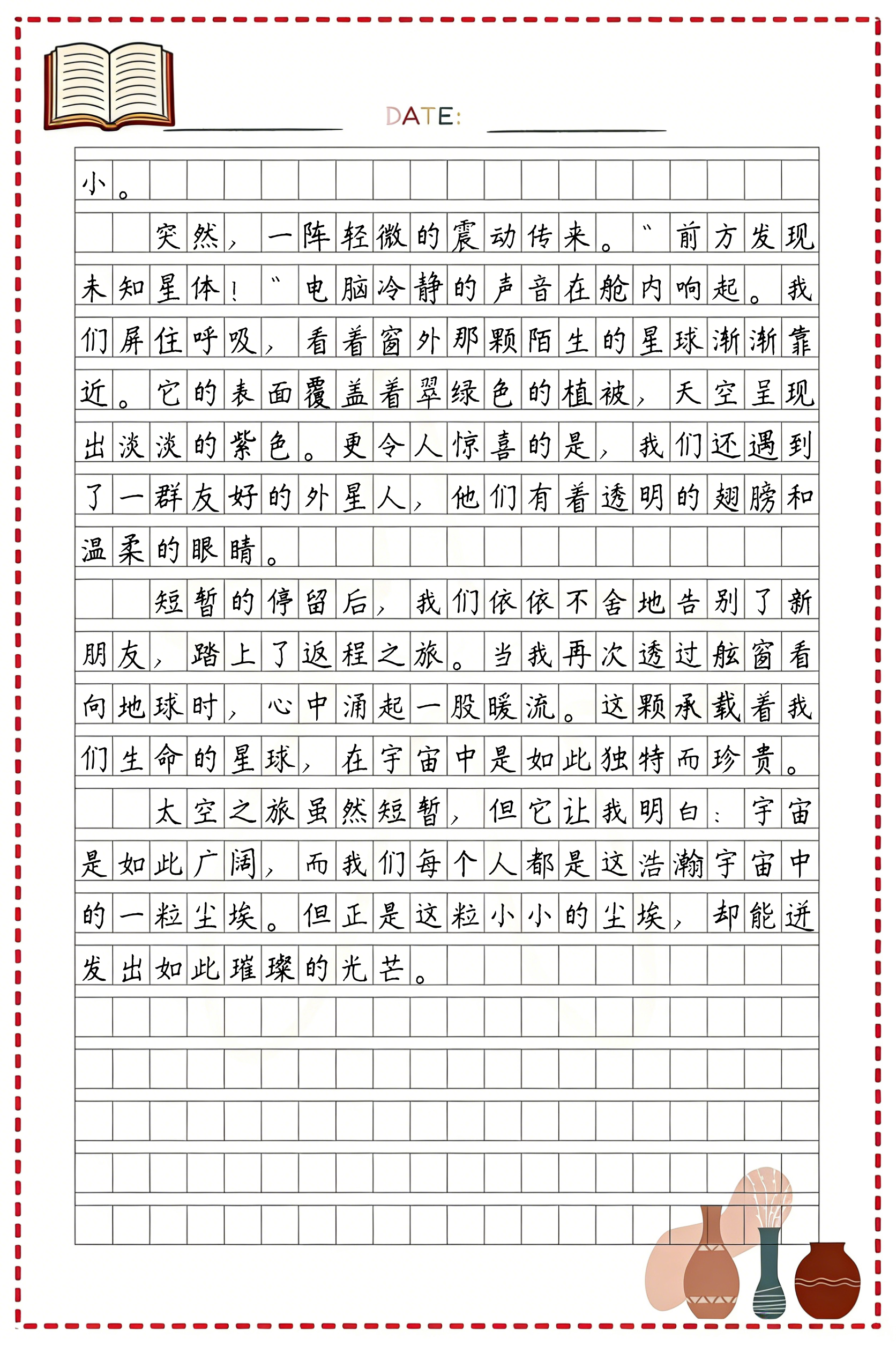 天文科普作文400字,优秀作文400字可抄免费 天文科普作文400字,优秀作文400字可抄免费