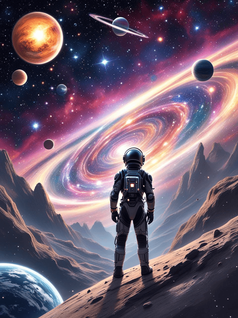 星绘宇宙探索天文,星球动画之宇宙奇观