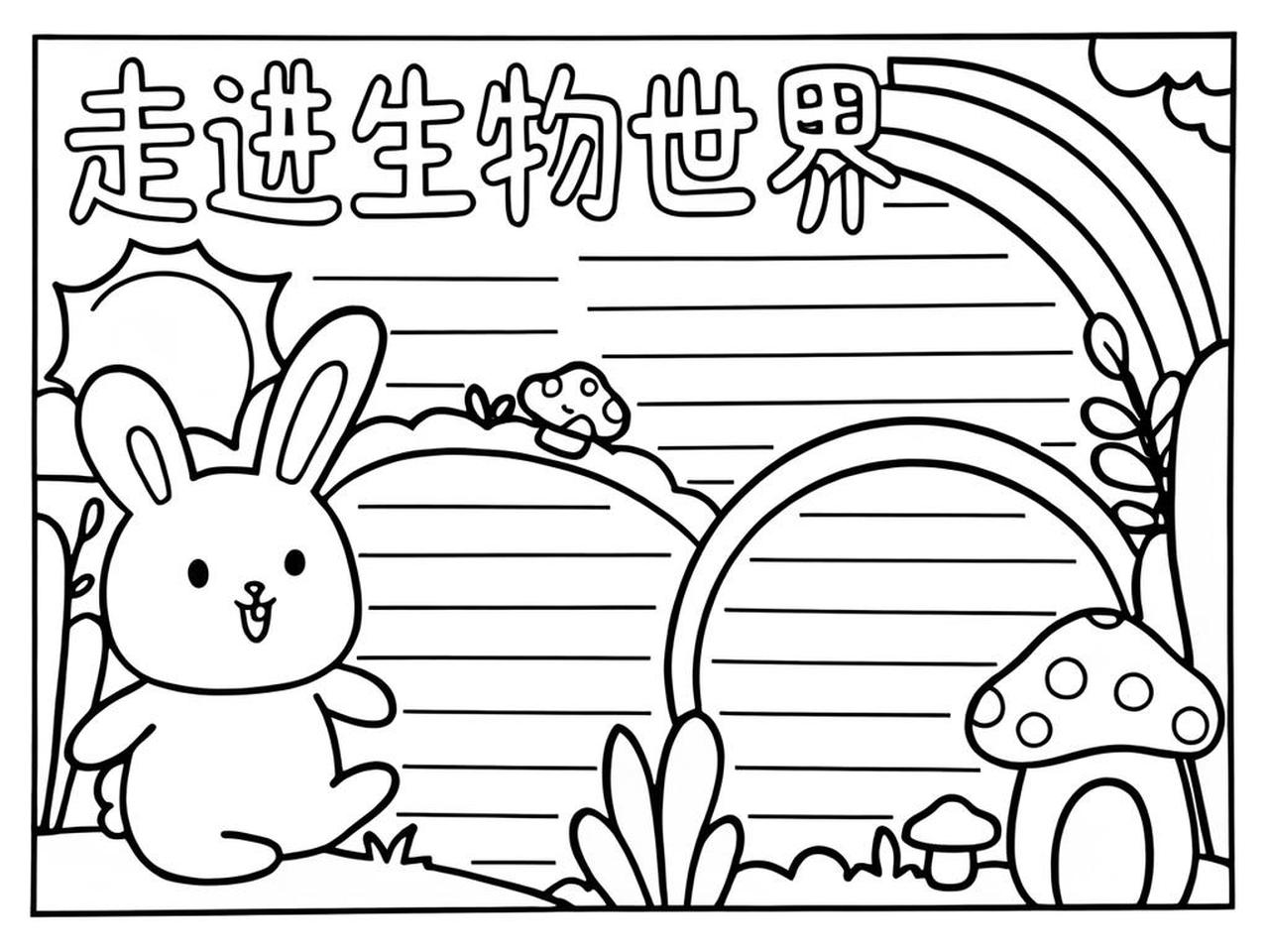 科技前沿生物手抄报,科技前沿介绍手抄报图片