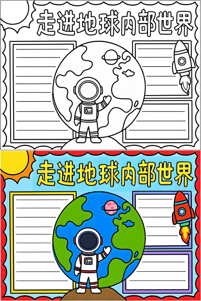 画彩色的地球科学手册,画彩色的地球科学手册怎么画 画彩色的地球科学手册,画彩色的地球科学手册怎么画