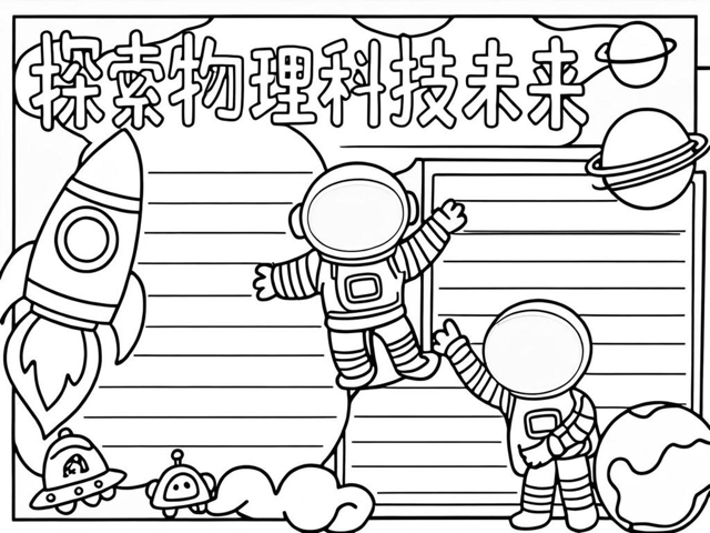 科技前沿小报初二,科技前沿介绍手抄报图片