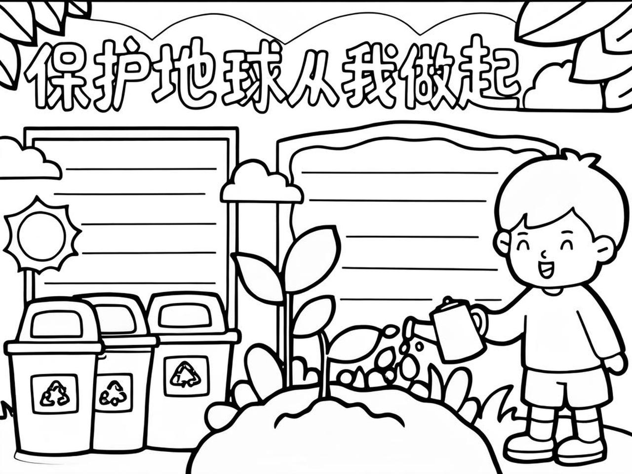画地球科学手抄报图片,山水画科学地球小报简画 画地球科学手抄报图片,山水画科学地球小报简画