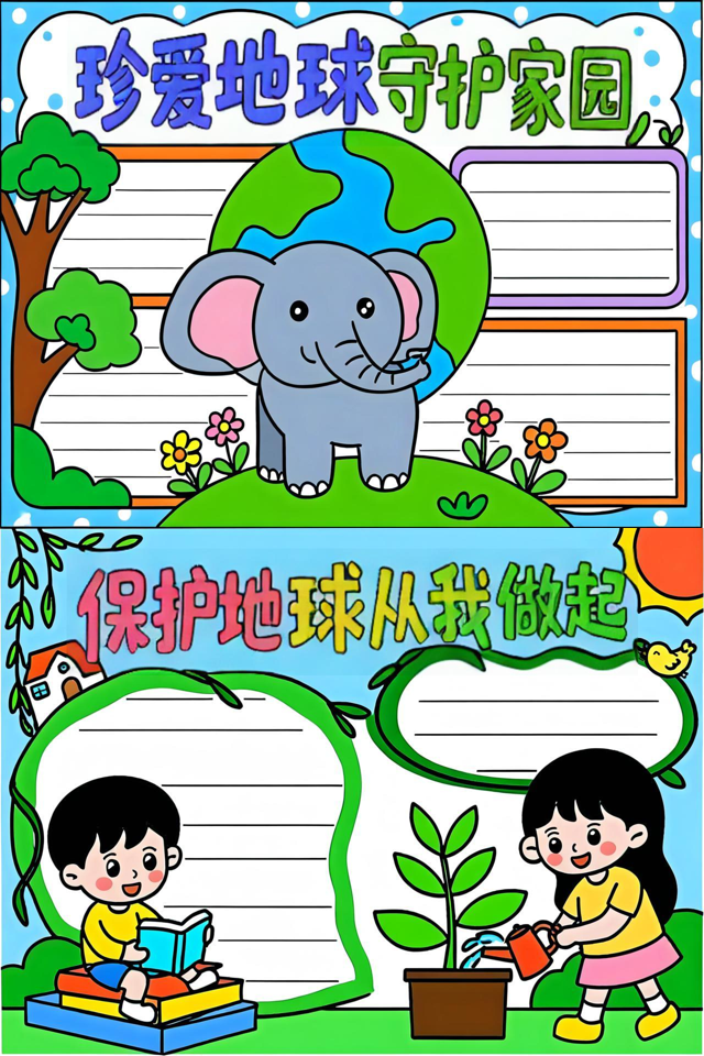 地球科学作业海报,地球科学小报手抄报图片