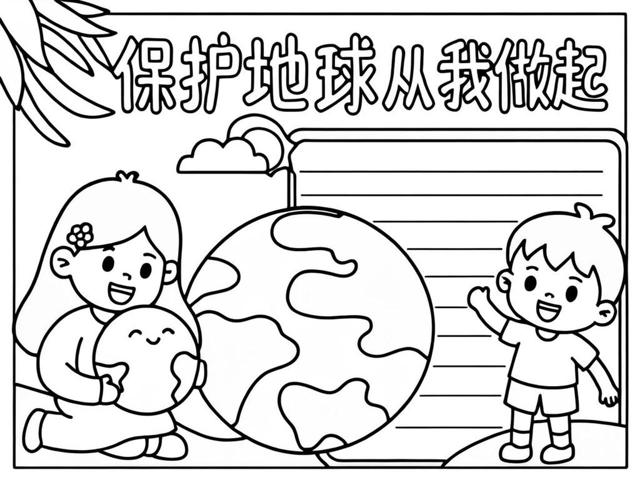 了解地球科学版手抄报,地球科学手抄报简单又漂亮