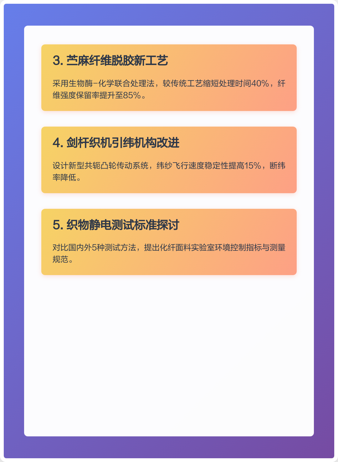 现代纺织科技前沿,现代纺织技术就业前景