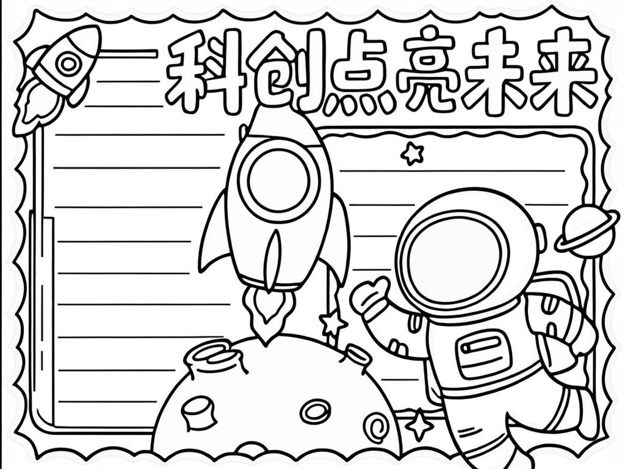 亚运会手抄报科技前沿,亚运会手抄报简单又漂亮模板