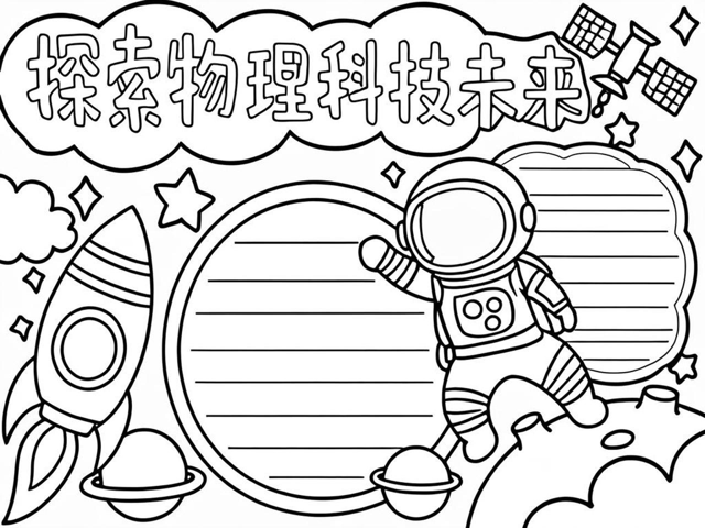 手绘科技前沿,有关未来前沿科学科技的4K画报