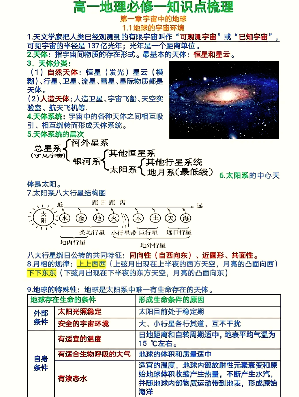 天文科普知识库,天文科普知识问答题及答案
