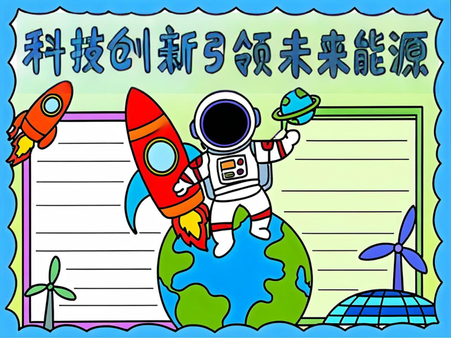 科技前沿新发现手抄报,科技前沿新发现手抄报模板