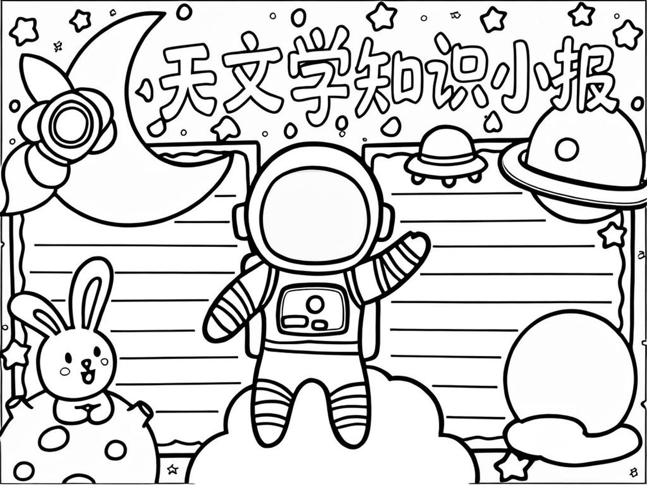 天文知识探索图画,天文知识探索图画图片