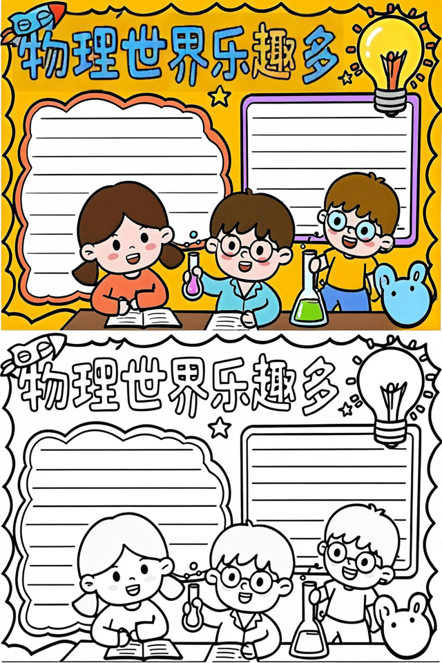 用物理认识世界手抄报,用物理认识世界手抄报内容