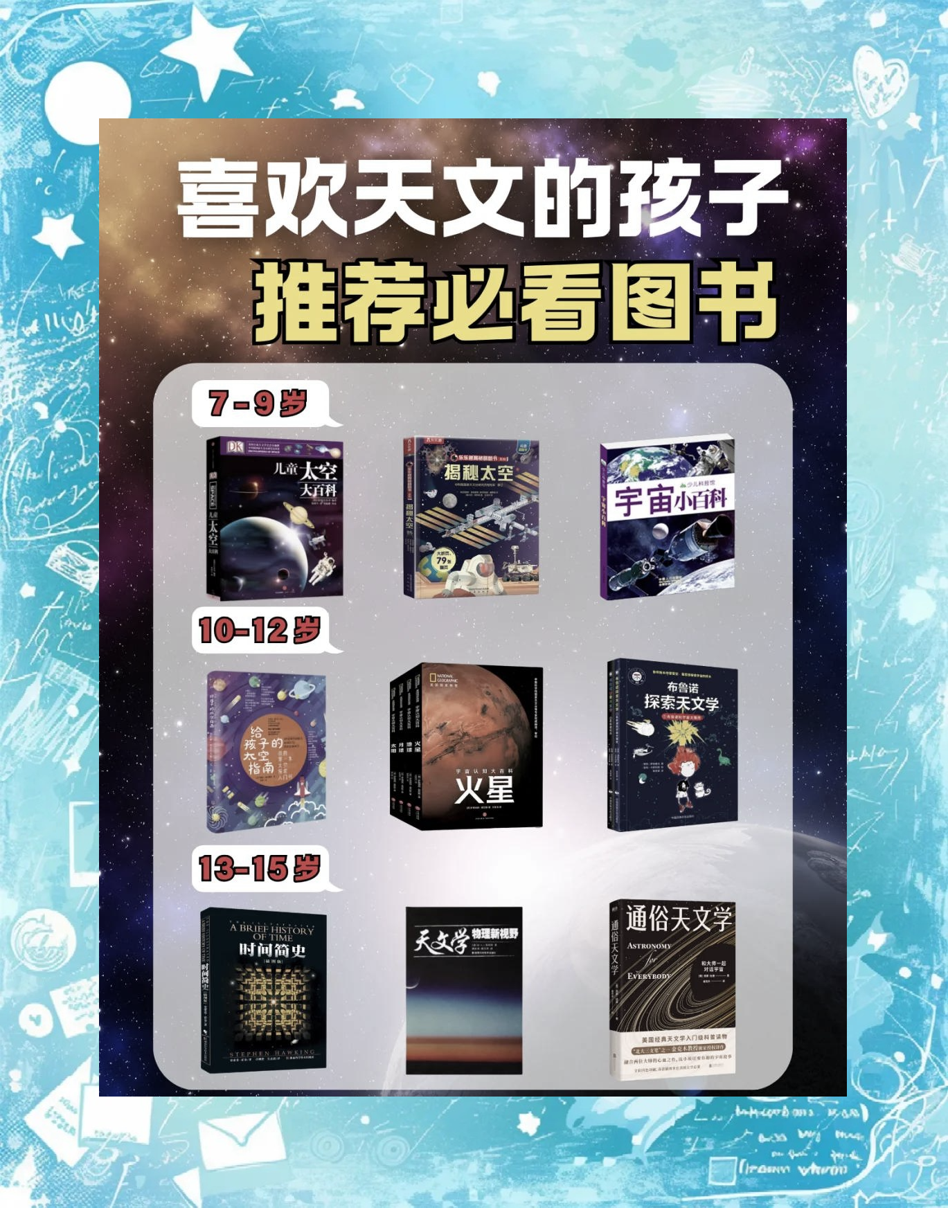 天文科普儿童书籍,天文科普儿童书籍有哪些