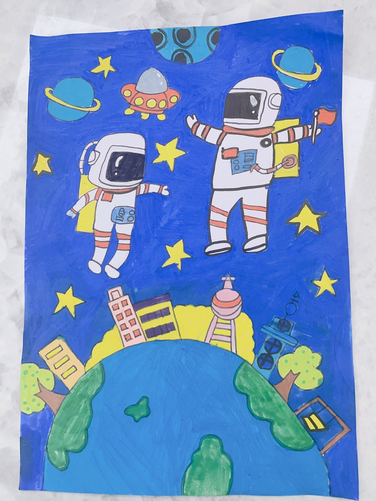 一年级天文科普绘画简单,一年级天文科普绘画简单又好看 一年级天文科普绘画简单,一年级天文科普绘画简单又好看