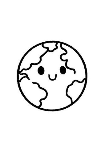 地球科学画怎么画图片,地球科学画怎么画图片大全