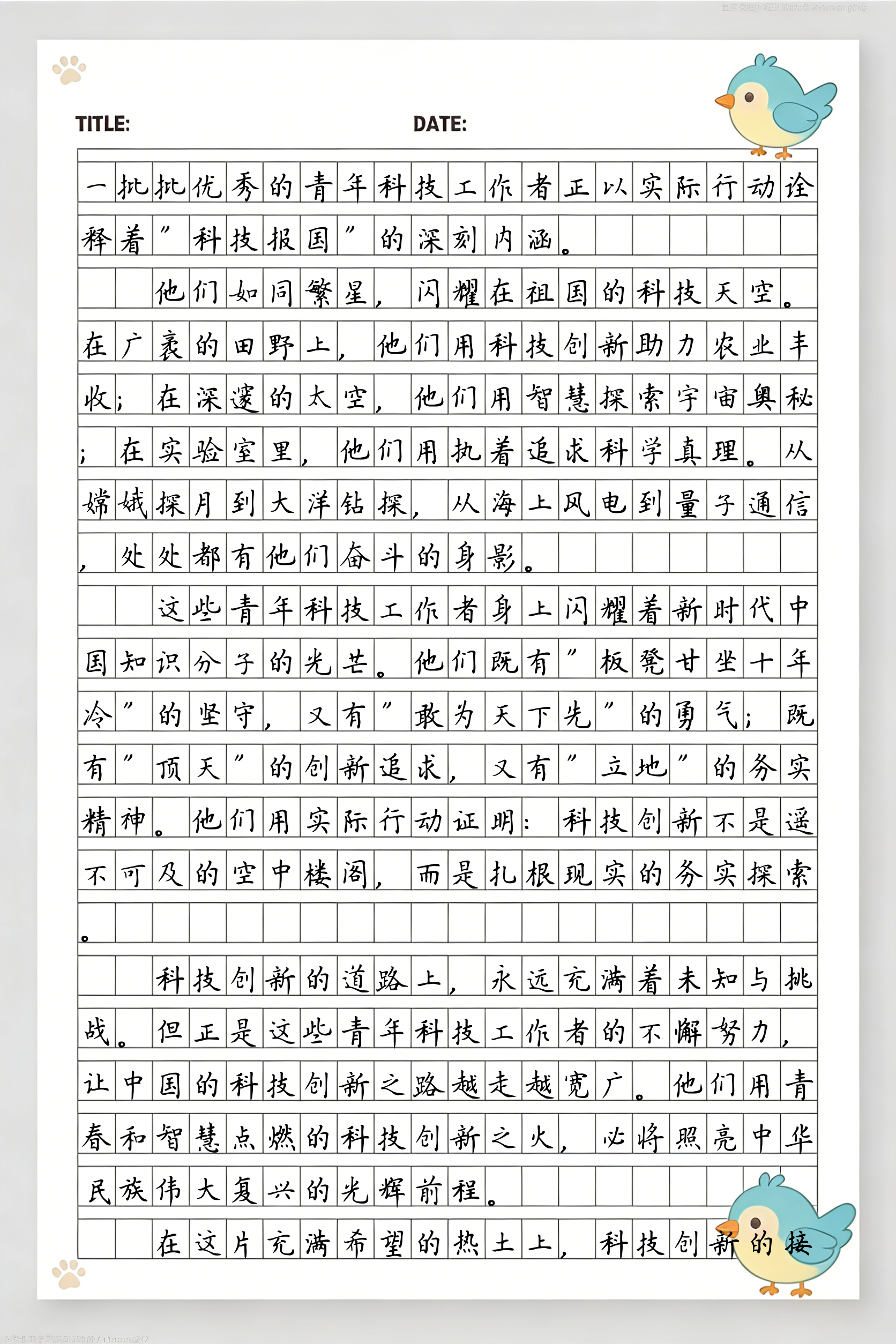 科技前沿作文事例分享,前沿科技论文300字左右 科技前沿作文事例分享,前沿科技论文300字左右