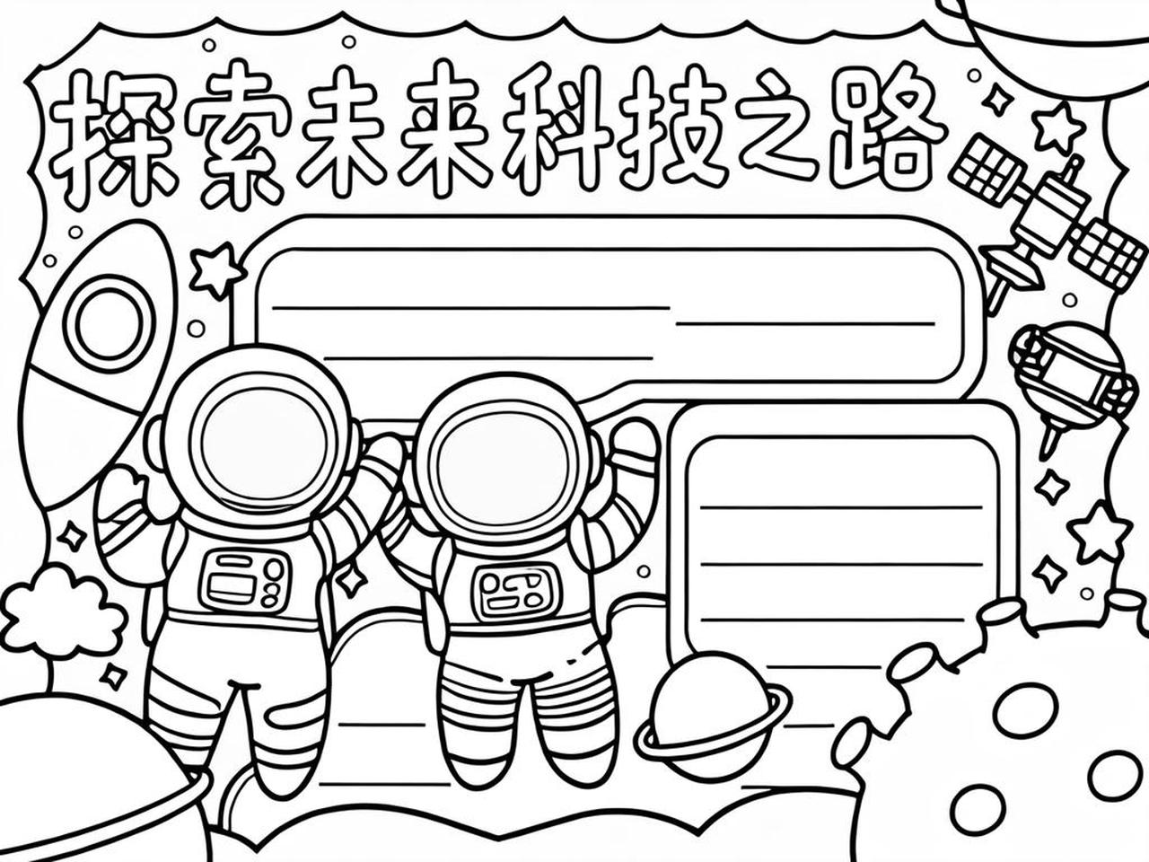 科技前沿知识小报图片,前沿科技科普主题手抄报 科技前沿知识小报图片,前沿科技科普主题手抄报