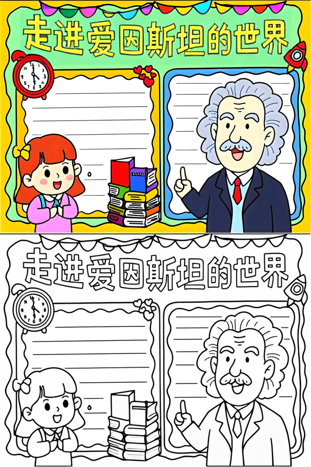 地球科学小卡片,科学制作地球科普海报手抄报