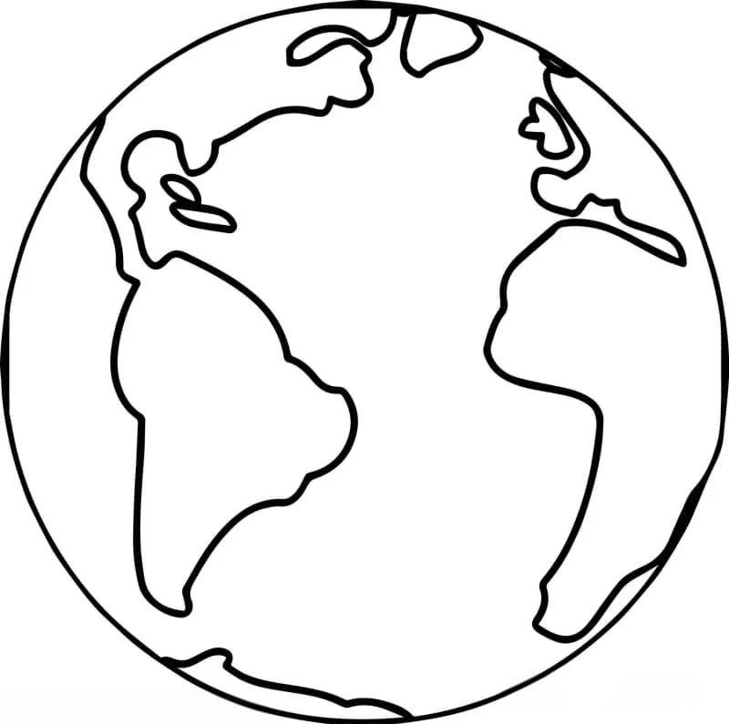 地球科学科普绘画线稿,一二三年级地球科普绘画图片