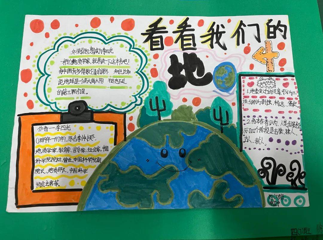 地球科学手抄报怎么做,地球科学手抄报怎么做四年级