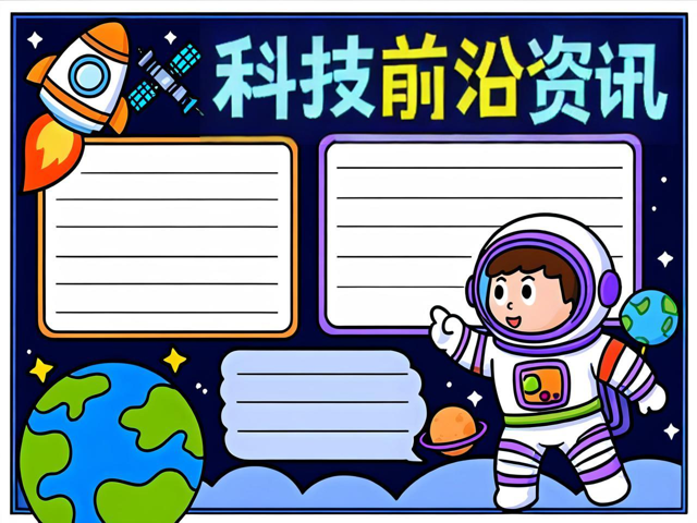 科技前沿电子小报,科技前沿电子小报怎么做