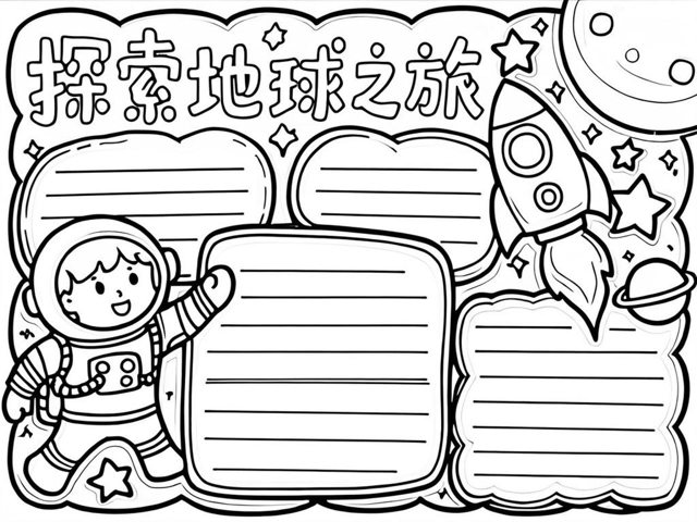 地球科学探索手抄报,地球科普手抄报怎么画 地球科学探索手抄报,地球科普手抄报怎么画