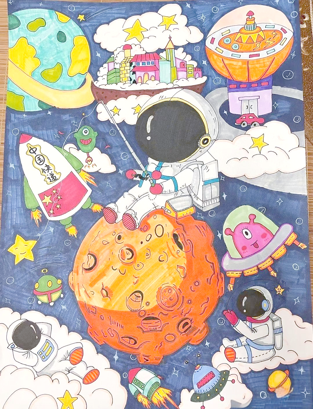 北京天文科普绘画比赛,北京天文科普绘画比赛获奖作品 北京天文科普绘画比赛,北京天文科普绘画比赛获奖作品