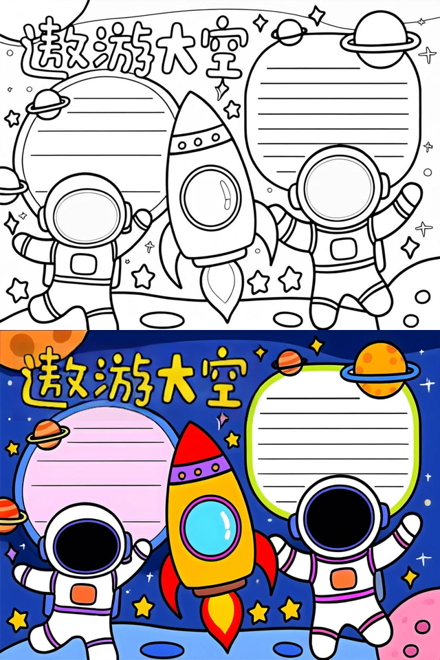 天文科普手抄报,天文手抄报内容大全