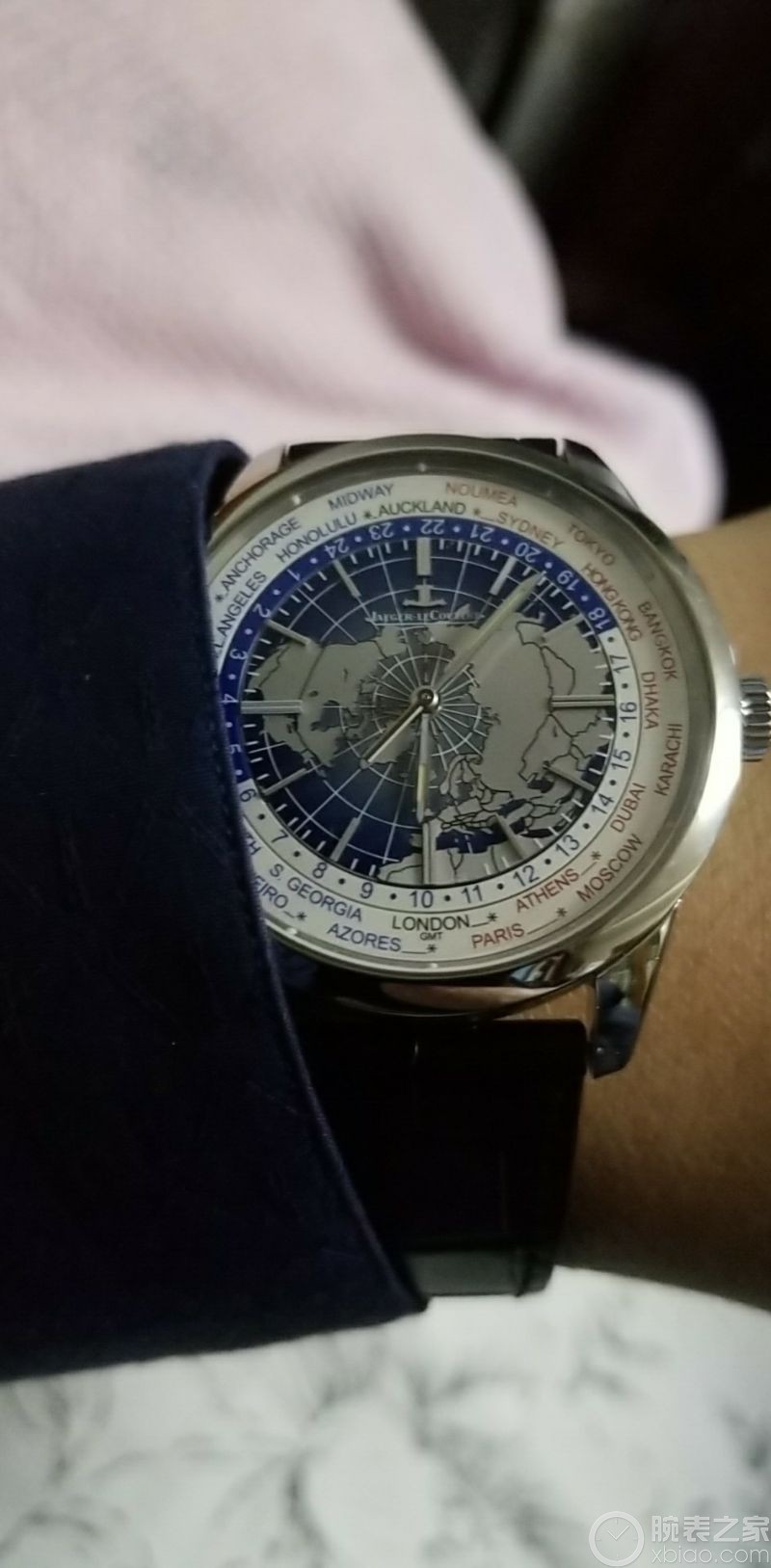 积家物理天文台世界时,积家天文台世界是怎么调