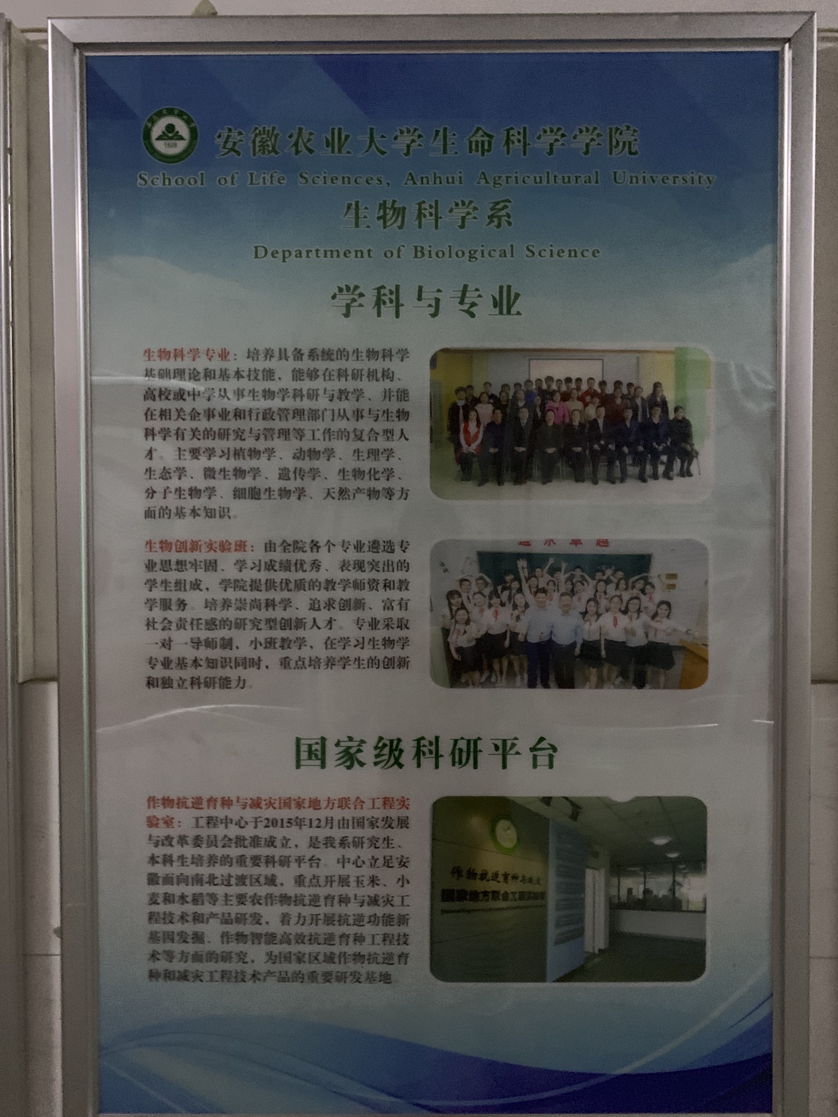 学生命科学报什么专业,生命与科学学院有哪些专业