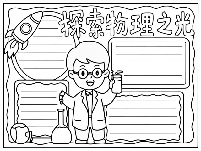 物理手抄报光的世界,物理光污染手抄报怎么做的