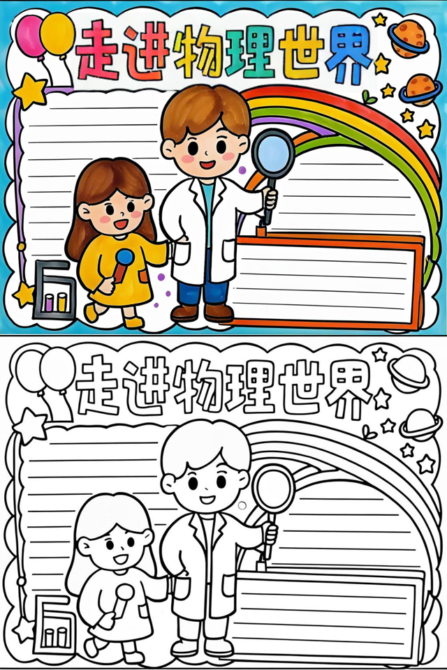 走进物理世界的练习,走进物理世界思维导图设计技巧