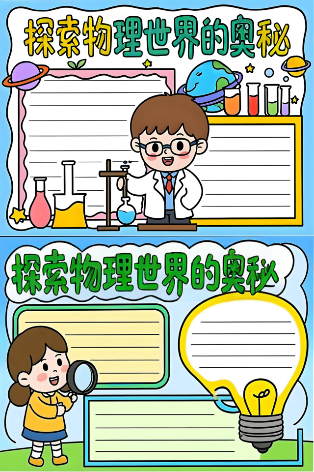 物理改变世界丛书感悟,科技改变生活物理手抄报 物理改变世界丛书感悟,科技改变生活物理手抄报