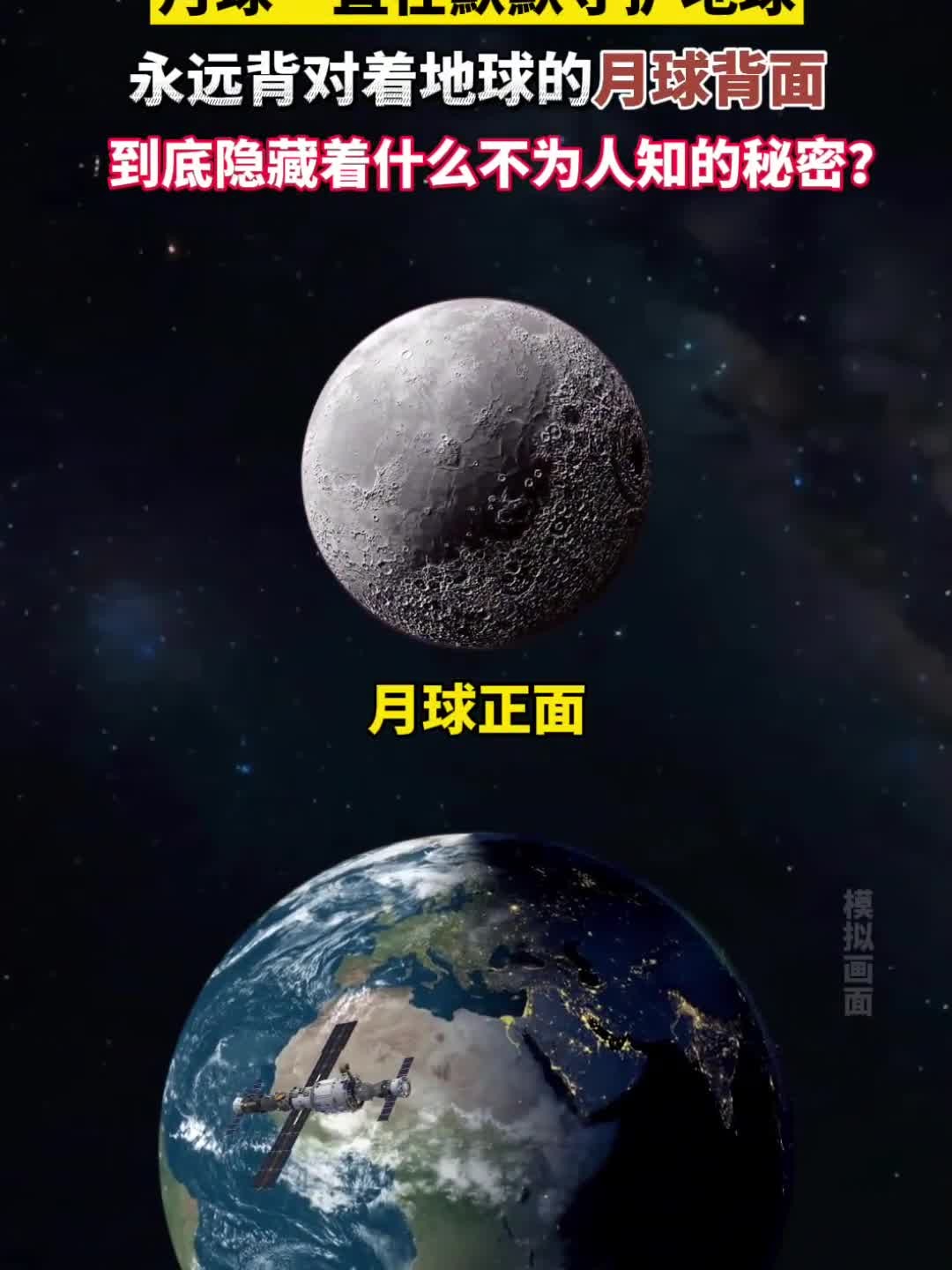 每天一集天文科普月球,月球科普手抄报简单又漂亮