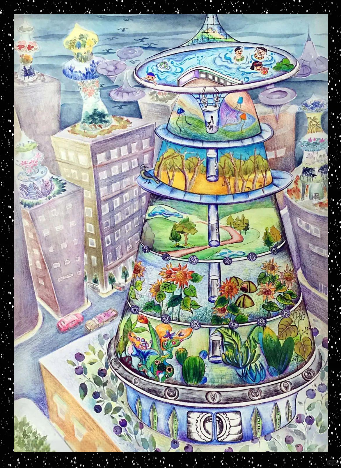 地球科学绘画作品图片,地球科学绘画作品图片简单 地球科学绘画作品图片,地球科学绘画作品图片简单