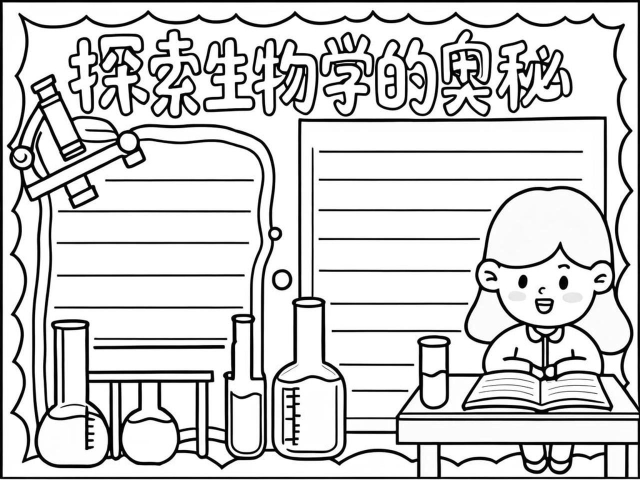 二年级生命科学手抄报,二年级科学手抄报第一名
