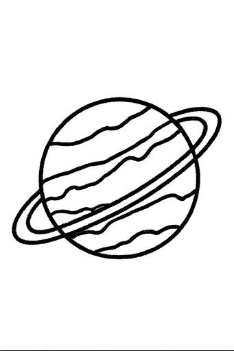 天文科普公园简笔画,天文激光炮简笔画步骤