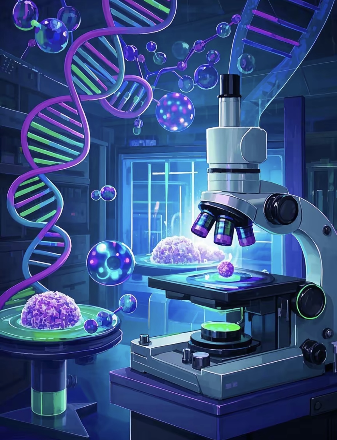 生物科技前沿科普,有关科技前沿的生物手抄