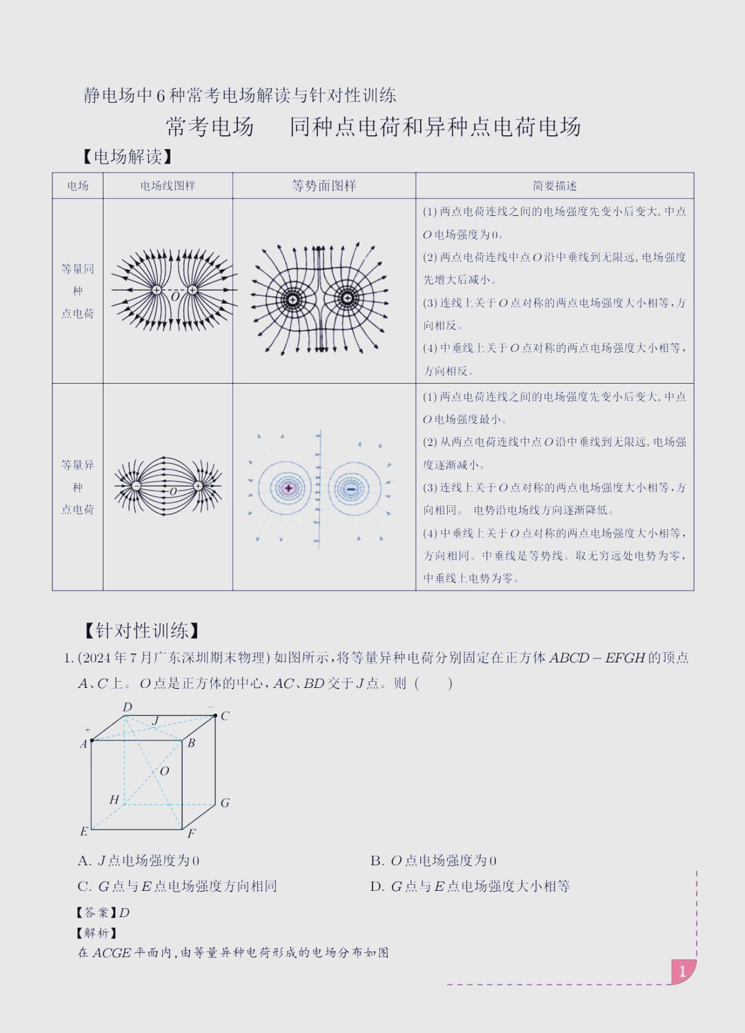电场的科技前沿知识点,电场知识点总结思维导图 电场的科技前沿知识点,电场知识点总结思维导图