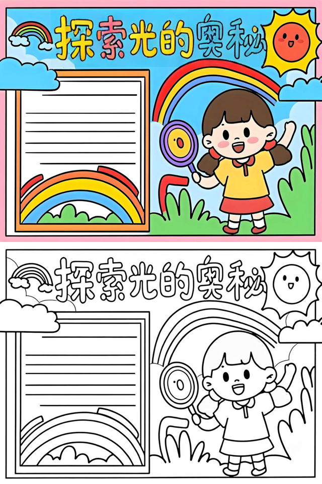 走进物理世界光的世界,走进光的世界科学手抄报初一的 走进物理世界光的世界,走进光的世界科学手抄报初一的