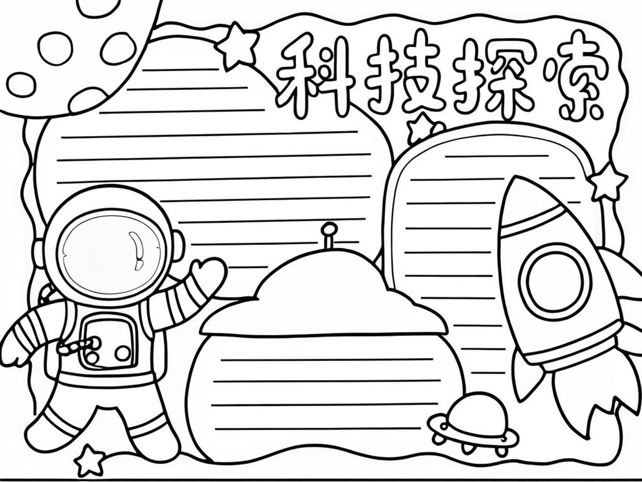 科技前沿小报初中,科技前沿创新为主题手抄报不写字只画图 科技前沿小报初中,科技前沿创新为主题手抄报不写字只画图